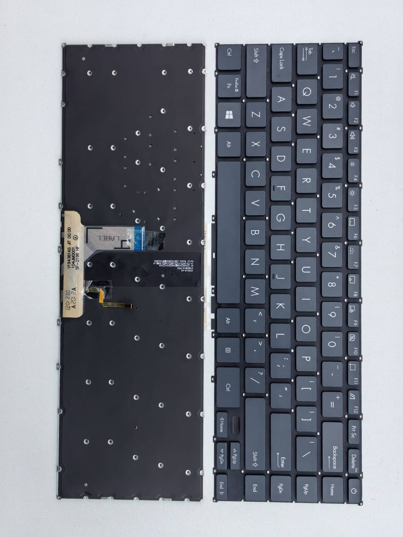 Picture of New Replacement Laptop Keyboard For ASUS UX325/U3700/UX325JA/ZenBook 13s Grey Backlit US Layout